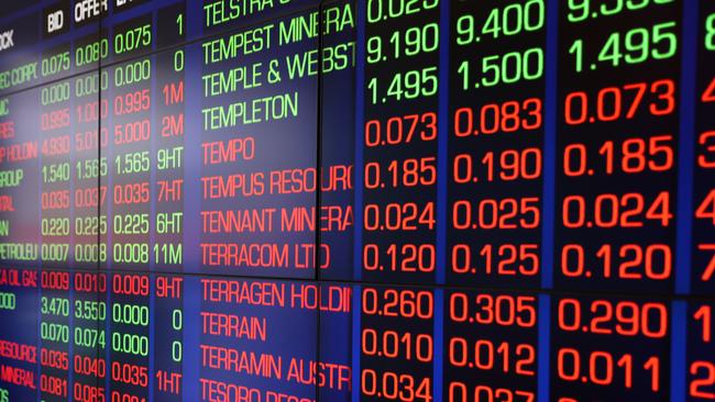 SYDNEY, AUSTRALIA - NewsWire Photos June , 2021: The opening of the ASX this morning with a mix of red and green on the board. Picture: NCA NewsWire / David Swift