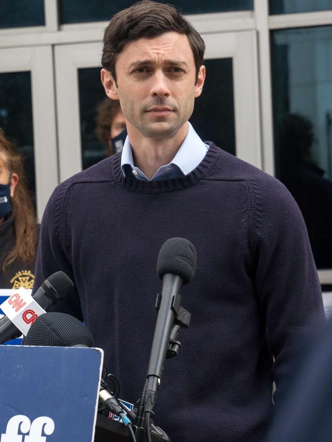 Democratic US Senate candidate Jon Ossoff. Picture: Getty Images