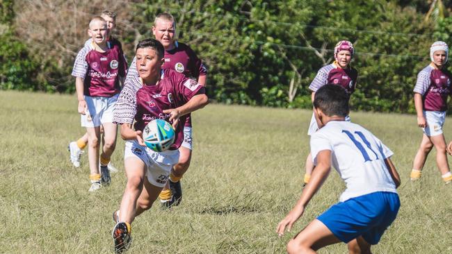 Rising rugby league talent Jett Cleary.