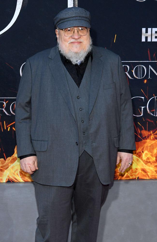 NEW YORK, NEW YORK - APRIL 03: George R. R. Martin attends the “Game Of Thrones” Season 8 Premiere on April 03, 2019 in New York City. Dimitrios Kambouris/Getty Images/AFP == FOR NEWSPAPERS, INTERNET, TELCOS & TELEVISION USE ONLY ==