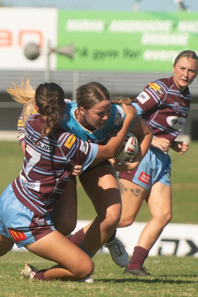 Mackay Cutters vs Central Queensland Capras Harvey Norman U19's Saturday 8 March 2025 Picture:Michaela Harlow