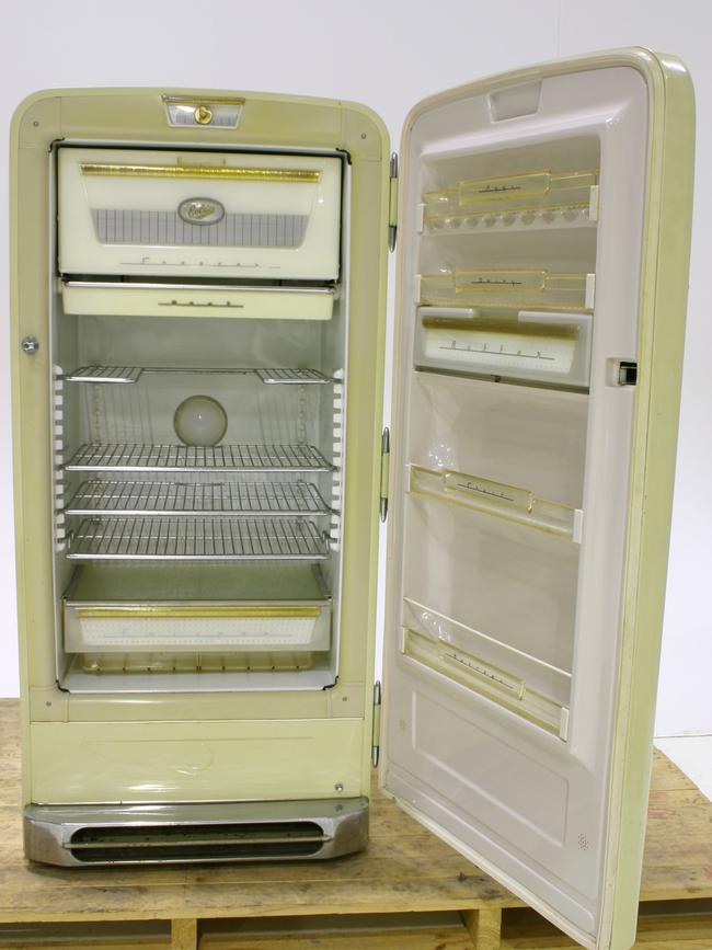 The interior of a Colda refrigerator from 1958 or later. Source: Museums Victoria