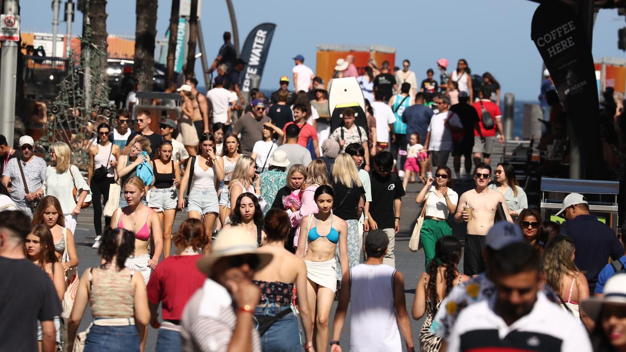 Schoolies attendees have complained about the ‘overrated’ celebrations. Picture: Jason O'Brien