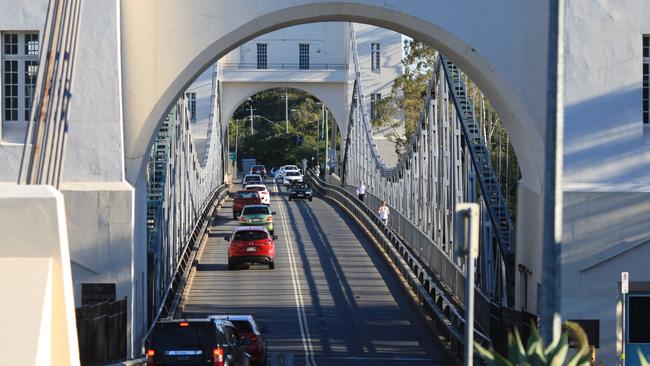 There is growing pressure on Brisbane City Council to duplicate the Waltor Taylor Bridge. Picture: Adam Smith