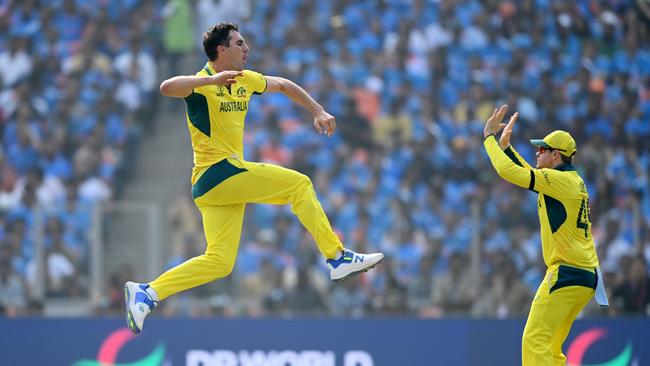 Pat Cummins bravery at the toss – and his bowling heroics – gave him a crucial legacy piece. Picture: Getty