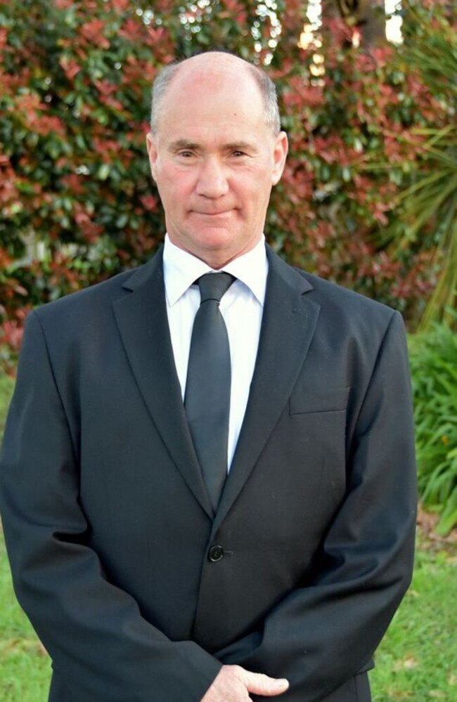 suntas: Mayor Greg Howard, of Tasmania's Dorset Council.