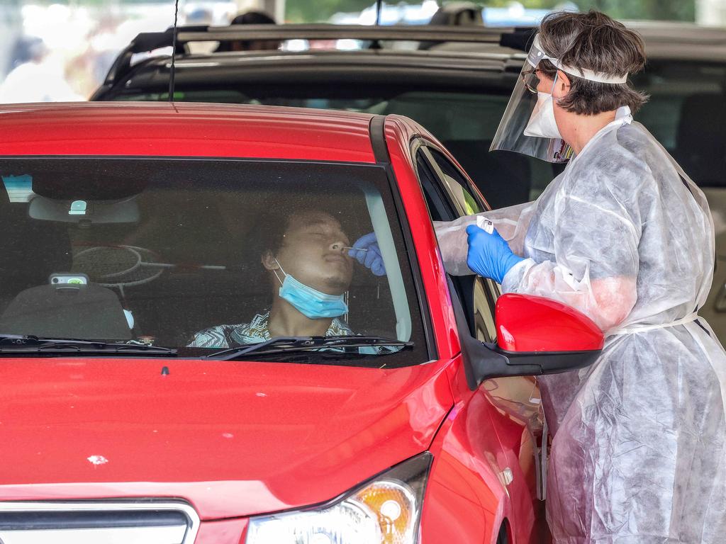 SA recorded 154 new cases on Tuesday. Picture: NCA NewsWire / Ian Currie