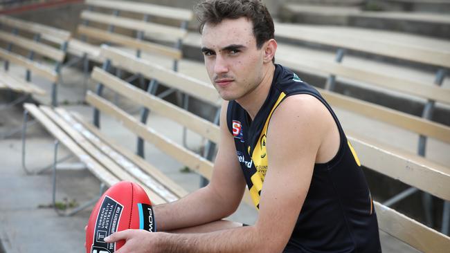 Luke Edwards was snapped up by West Coast after being passed over by Adelaide in the draft. Picture Dean Martin