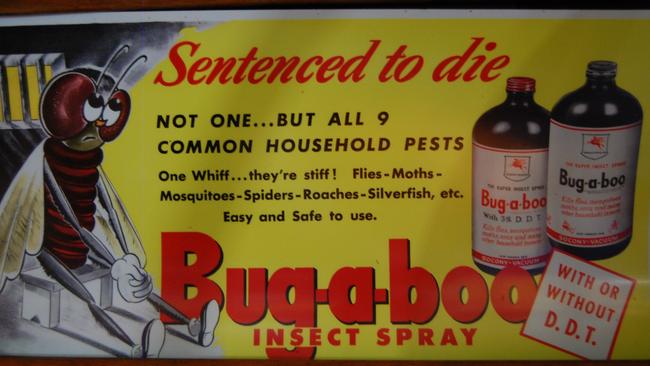 An advertisement for American insect spray. Picture: Flikr user Kevin Krejci