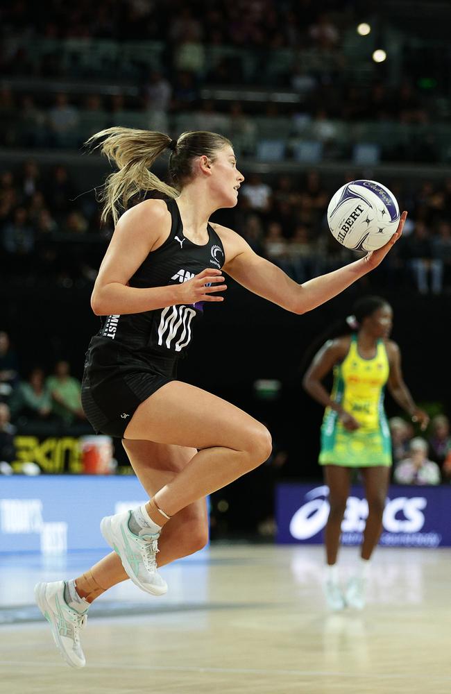 Kate Heffernan starred for the Silver Ferns. Picture: Dave Rowland/Getty Images.