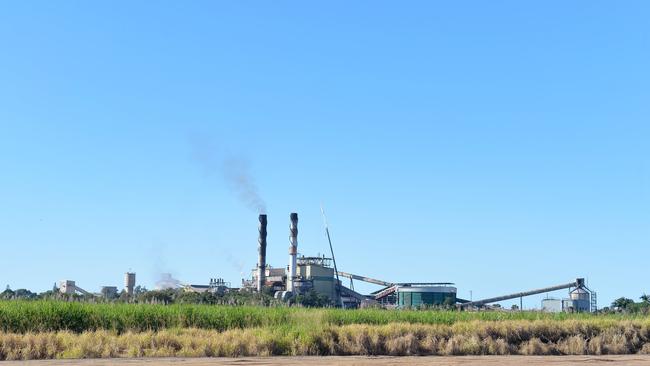 The Mackay region produces a third of Australia’s sugar. Pictured is Racecourse Mill.