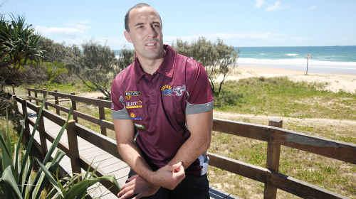 Adam Mogg has returned to his old stomping ground to take up the job as head coach for the Sunshine Coast Sea Eagles. Picture: Brett Wortman