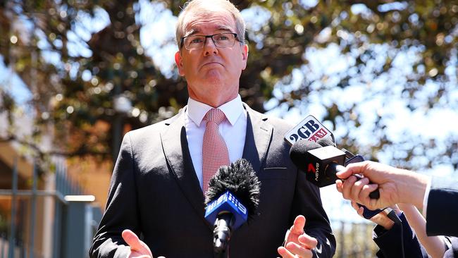 Former Roads Minister Michael Daley will cop the fine ‘on the chin’.