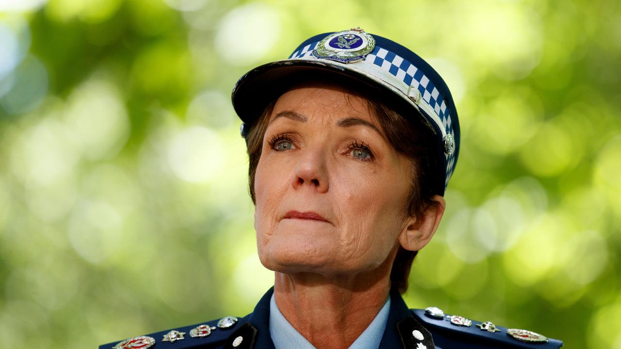 NSW Police Commissioner Karen Webb claimed the people causing problems were ‘professional protesters’. Picture: Nikki Short