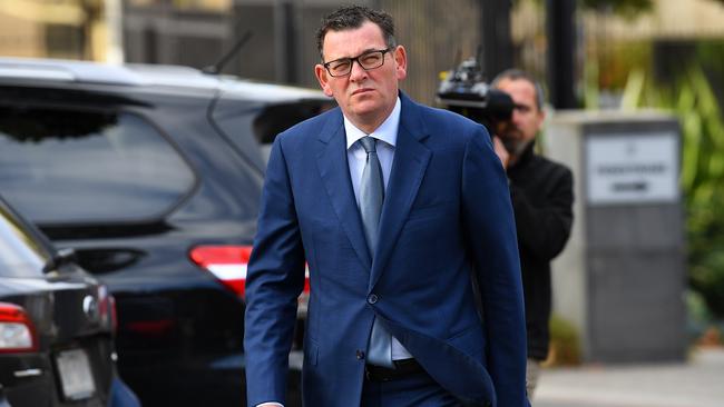 Pressure is mounting on Victorian Premier Daniel Andrews. Picture: AAP