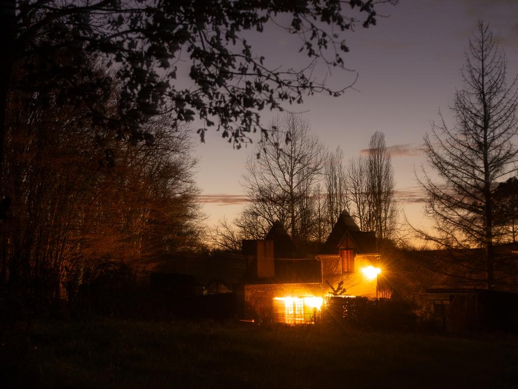 A village local says the house is always lit up at night. Picture: Alexandre Dupeyron