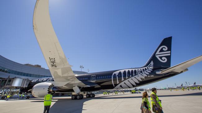 Air New Zealand will stop bringing passengers into Melbourne for the next two Picture: Mike Siegel/AP