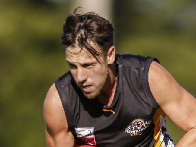 EFL (Div 1 football): Vermont v Balwyn. Jeff Gobbels (Balwyn). Picture: Valeriu Campan