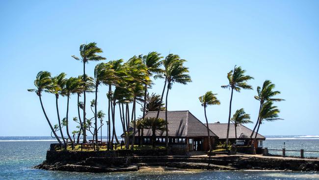 The five-star Warwick Fiji resort on the Coral Coast. Picture: AFP