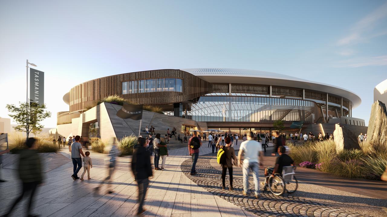 Macquarie Point Stadium design.