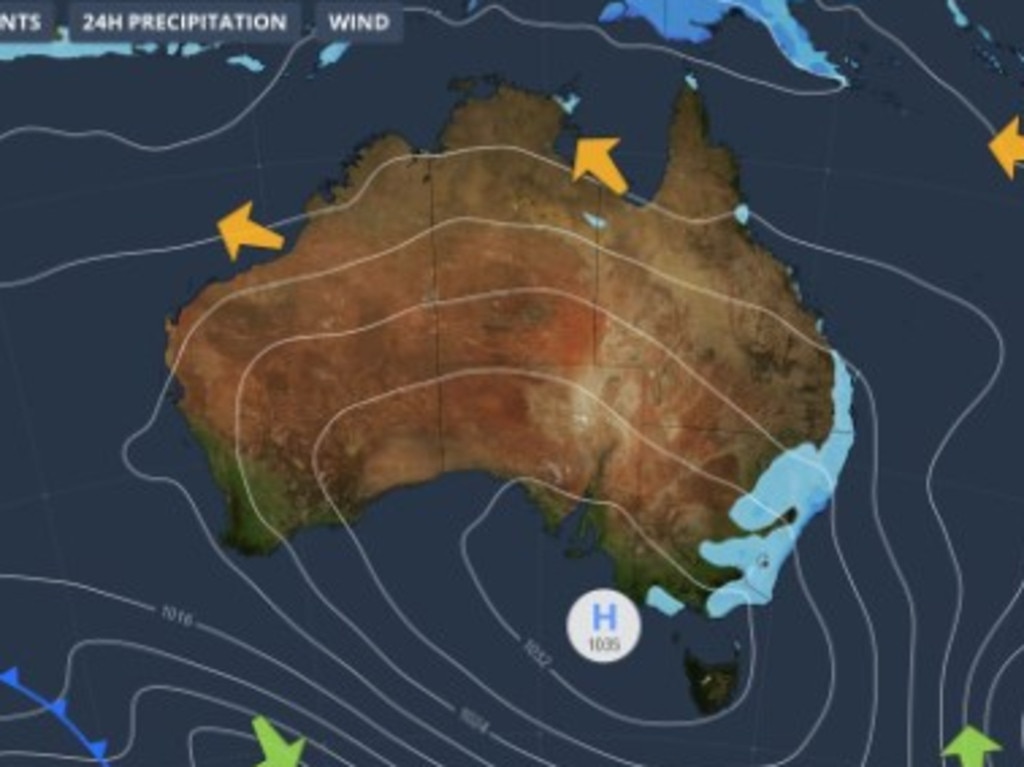 Synoptic chat for Thursday across Australia. Picture: Weatherzone