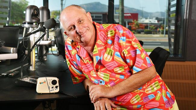 Steve ‘Pricey’ Price, the retired radio veteran who spent more than 50 years on air over his career, recalls the moment that the Aquarium opened, and its significance to not just the Townsville community – but the world. Picture: Shae Beplate