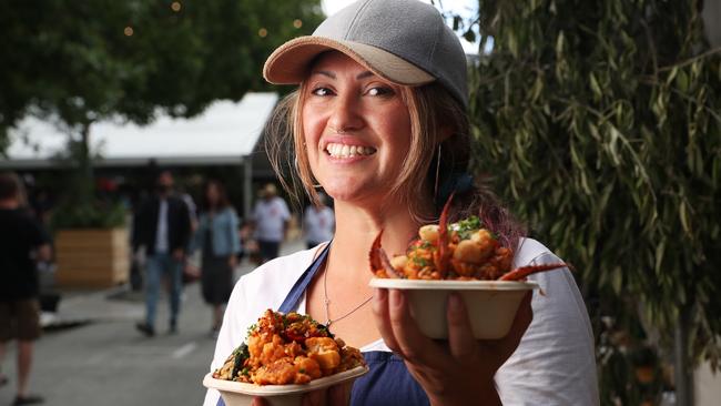 Carlina Montero from Kiltro Street Food. Tasmania's Taste of Summer day 2. Picture: Nikki Davis-Jones