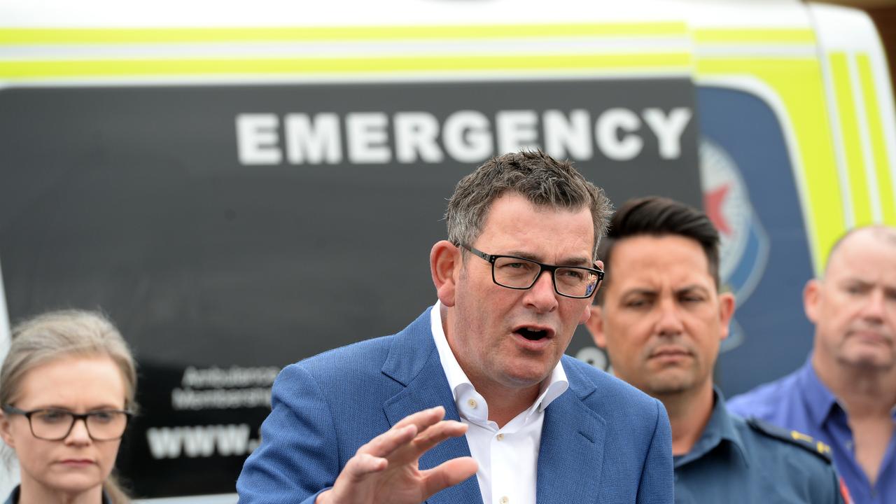 Victorian Premier Daniel Andrews has spoken out after George Pell’s death. Picture: NCA NewsWire / Andrew Henshaw