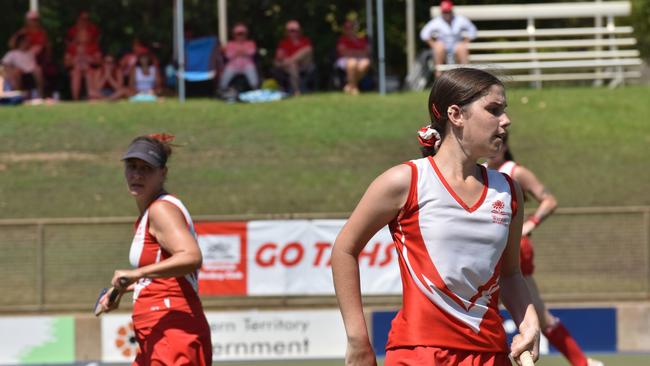 Photos from Darwin B-grade hockey grand final day. Picture: Darcy Jennings.