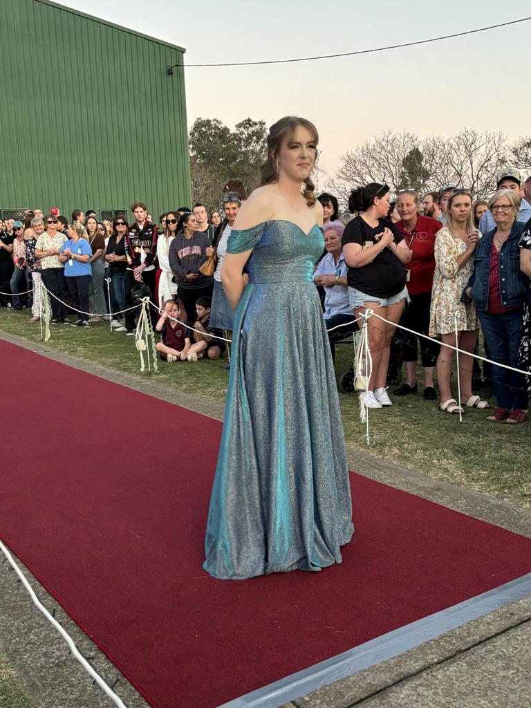 The students from Nanango State School celebrate their formal.