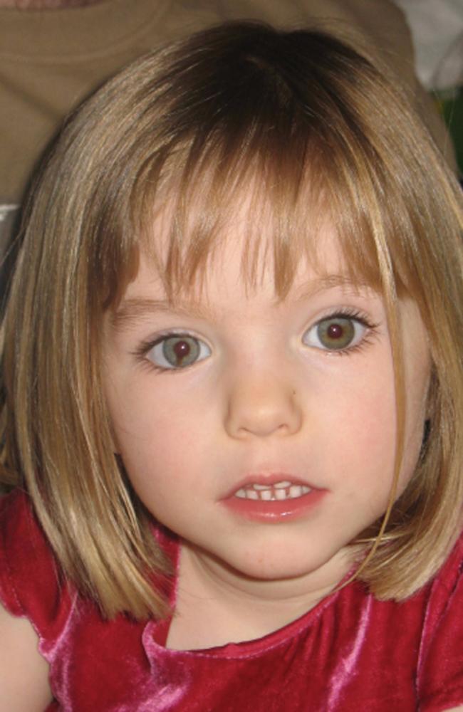 Madeleine McCann was just three-years-old when she vanished from her bed at her parent’s holiday home. Pictured: Supplied