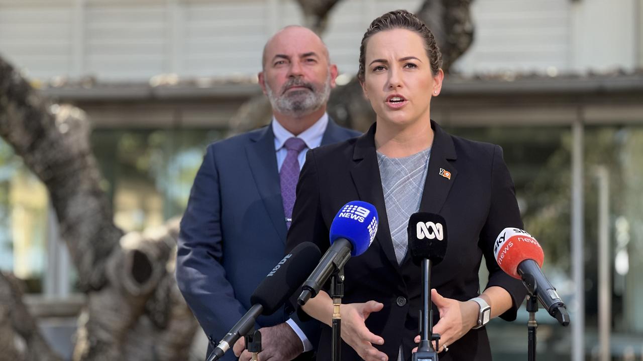 NT Shadow Treasurer Bill Yan and Opposition Leader Lia Finocchiaro said Budget 2024 was more of the same, and would do little to improve the lives of Territorians. Picture: Fia Walsh.