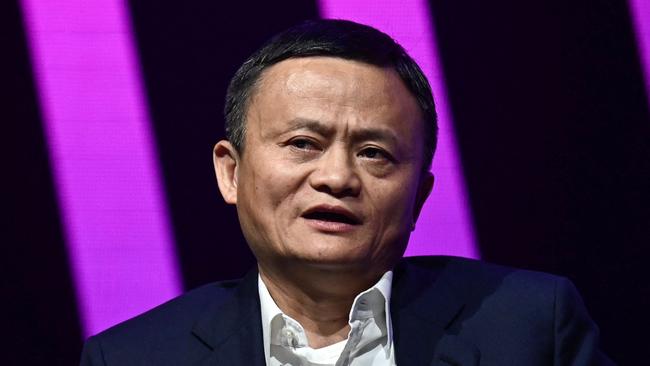 Jack Ma criticised banking regulation and was ‘disappeared’ as a result. Picture: AFP