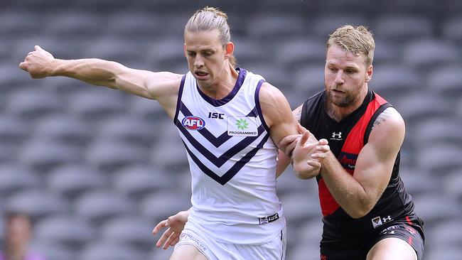 It is too risky to play footy in front of big crowds. Picture: Michael Klein