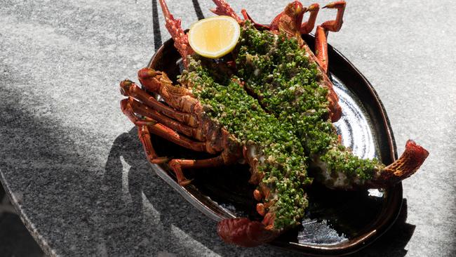 Rock lobster at arkhé. Picture: Duy Dash