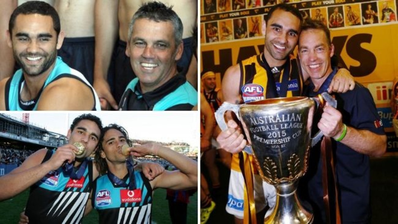 Shaun Burgoyne won a premiership at Port Adelaide, but tasted greater success when he left for Hawthorn.