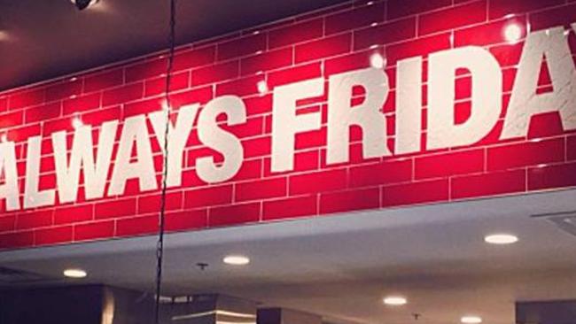 TGI Fridays ‘offers authentic American food and legendary drinks, served with genuine personal service.’