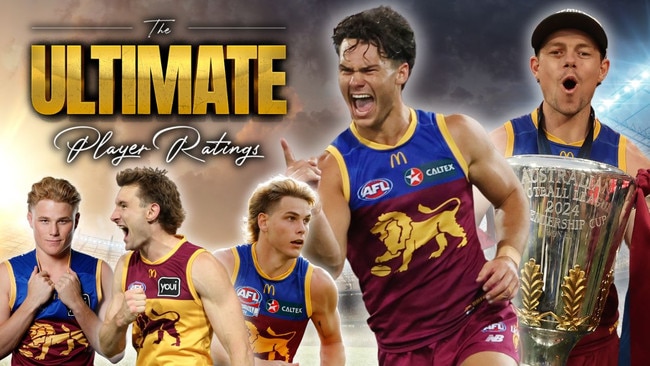 Brisbane Lions Ultimate Player Ratings 2025