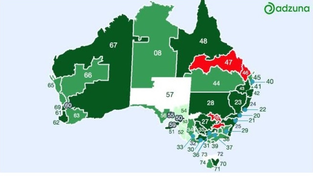 Best Australian suburbs Postcodes with the highest salaries