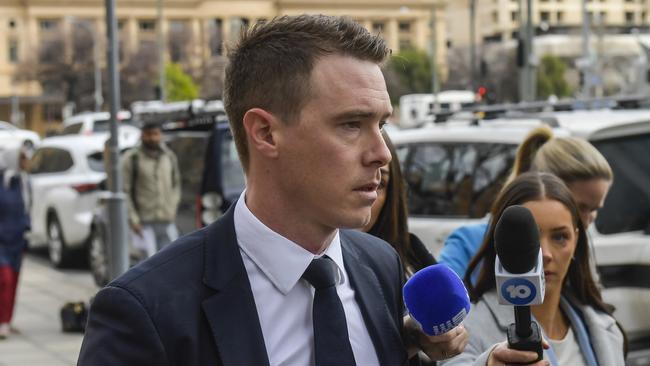 Former Olympic cyclist Rohan Dennis is accused of killing his wife. Picture: NewsWire / Roy VanDerVegt