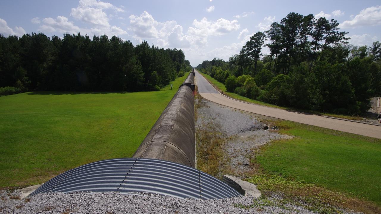 Part of the Laser Interferometer Gravitational-Wave Observatory in Louisiana, one of two in the US. Picture: Martin George / Hobart Mercury