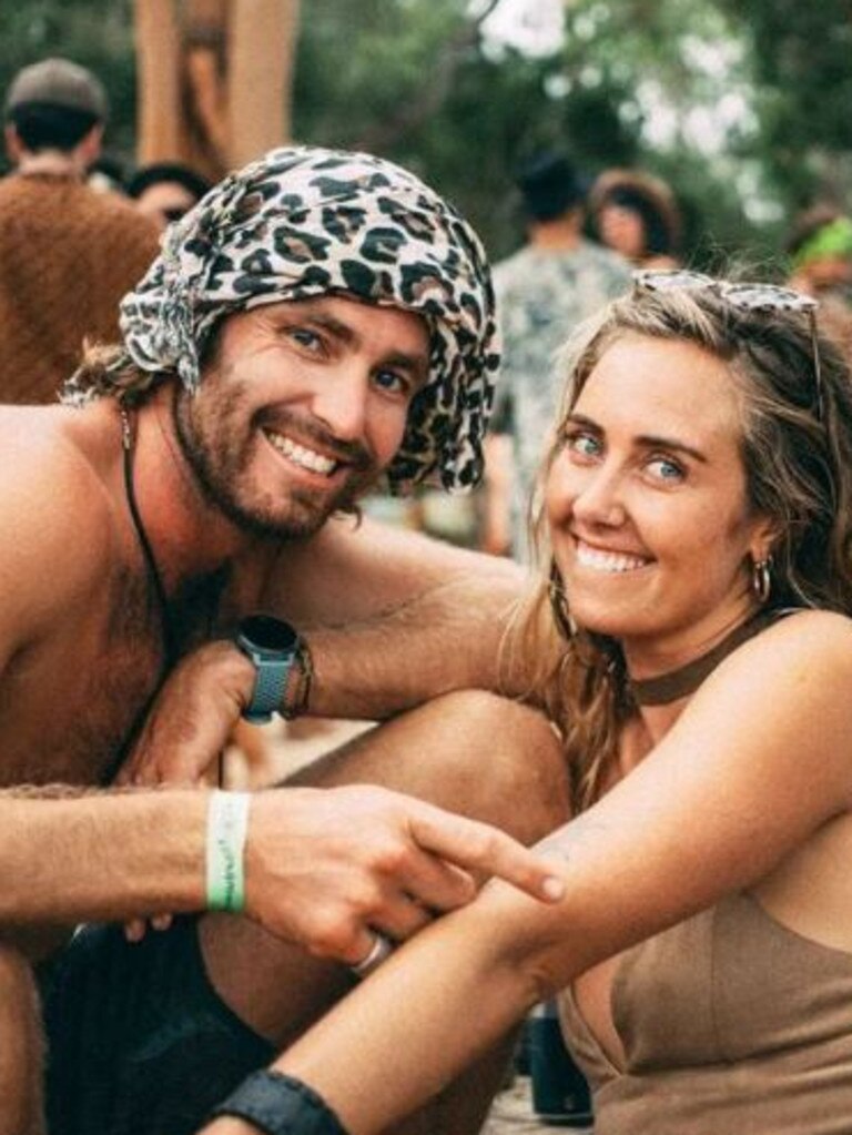Elliot Foote and Steph Weisse who were both rescued. Picture: Instagram.