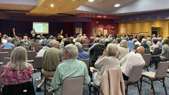 GHD estimated 200 residents attended the consultation in Moss Vale. Picture: Adelaide Lang