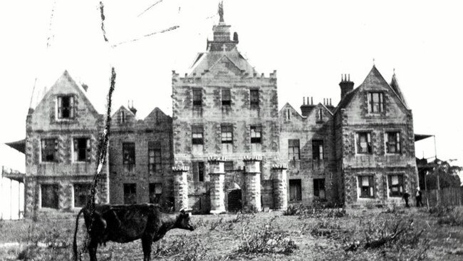 The Warren mansion in the late 1800s when the nuns were in residence. Picture: Inner West Council Archives