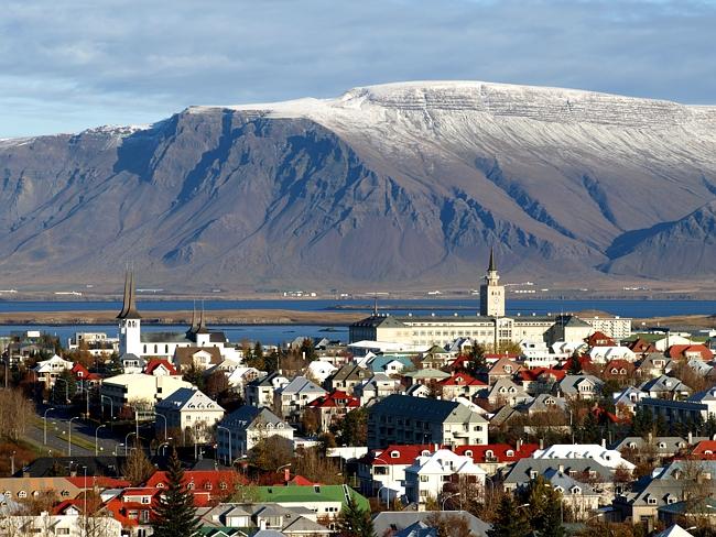 The Reykjavik skyline. Picture: Supplied