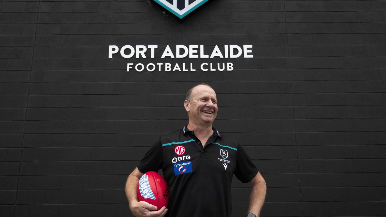 Ken Hinkley has re-signed with the Power. Photo: Emma Brasier.