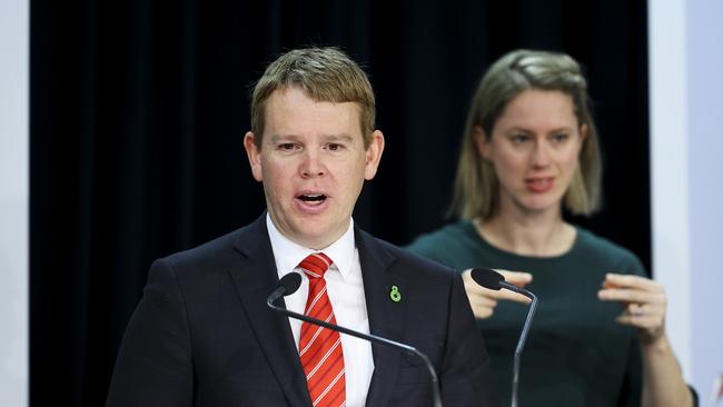 New Zealand Covid-19 Response Minister Chris Hipkins. Picture: Getty Images