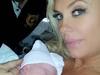 Coco shares snap five minutes after birth