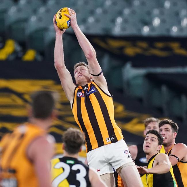 Ben McEvoy was a force in defence. Picture: AAP Image/Michael Dodge