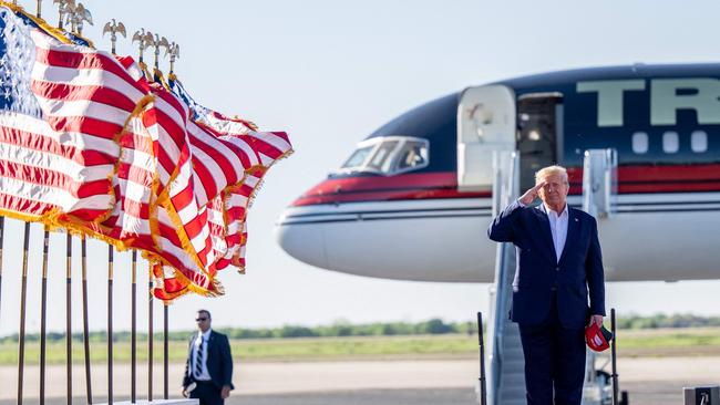 Donald Trump’s apparent lack of electability doesn’t seem to trouble his voters. Picture: Getty Images via AFP.